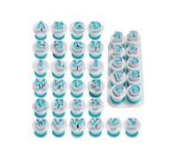 Cookie Cutter Letters And Numbers Fondant Cookie Cutter Alphabet Cake Decoration Baking Accessories