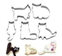 Cookie Cutter - Pastry Cutters | Stainless Steel Assorted Shape Cookie Cutter | Enhance Parent-Child Interaction Chocolate Jelly Molds for Bakery Craft Class