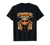 Cookie Dealer Divertente Panettieri Cartoon Spy Maglietta