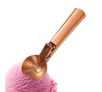 Cookie Dough Scoop, acciaio inossidabile Ice Cream Shovel with Trigger, Ergonomic Food Dispenser Spoon with Non-Slip Handle, Versatile Watermelon Baller for Commercial Kitchen and Home Use