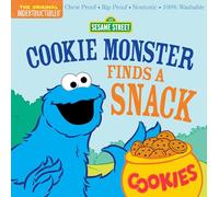 Cookie Monster Finds a Snack – Resistente a morsi e strappi, non tossico, 100% lavabile