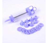 Cookie Press Kit Biscottiera in plastica Comfort Grip Decoratori per dolci