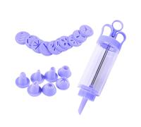 Cookie Press Kit Biscottiera in plastica Comfort Grip Decoratori per dolci