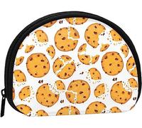 Cookie Realistic Food Women And Girls Cute Fashion Coin Purse Wallet Bag Change Pouch Key Holder