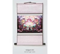 [Cookie Run] Land of Fire and Ruin Silk Hanging Scroll - Official MD Goods