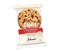 Cookies Cramberry Con Farina Di Mais 4 X 50 G Falcone Maxi Biscotti da 50g ai Frutti Rossi Confezione - 200g