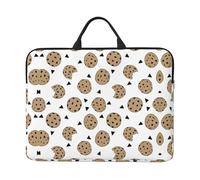 Cookies Food Chocolate Chip Biscuits 14 "Custodia per laptop - Trasporto viaggi d'affari, ufficio - Caratteristiche Messenger a tracolla, valigetta