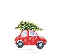 Cookies, Wishes & Christmas Dreams: A Magical Holiday Book with Wishlists, Letters to Santa, Coloring Pages, Puzzles & Cookie Recipes