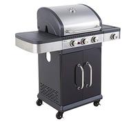 Cook'in garden - Barbecue a Gas FIDGI 3 con termometro - 3 bruciatori + fornello da 11,5kW