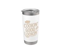 Cookin' Good Lookin' - Cuoco divertente Bicchiere termico in acciaio inox doppia parete