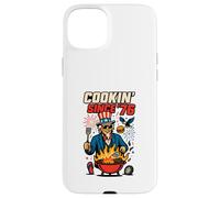 Cookin Since 76 - Maglietta con scritta "4th of July BBQ" Custodia per iPhone 15 Plus