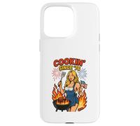 Cookin Since 76 - Maglietta con scritta "4th of July BBQ" Custodia per iPhone 15 Pro Max