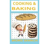 Cooking and Baking Word Search: Baking Theme, Relaxing, Cozy Kitchen, Memory Training, Fun Word Search