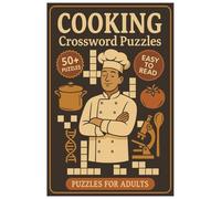 Cooking Crossword Puzzles: Crossword Puzzles with Easy-to-Read Print about Cooking, Ingredients, Kitchen Tools and More | 6x9 inches, 120 pages | 50+ ... Food Lovers, Home Cooks and Relaxing Moments