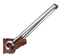 Cooking Infradito Stainless Steel Clips, 12,2 x 1,57in Barbecue Tweezer, Sunflower Design Grip, Labor-Saving Control, Bistecca Handling Tool for Afternoon Tè, Dinner Events, Wedding