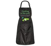 Cooking Is Like A Golf Grembiule Per Golfisti Grembiule Da Cucina Con Tasca Golfista Cottura Grembiule Da Cottura Regalo Amante Golf Regalo, Grembiule da golf da cucina, Taglia unica