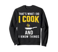 Cooking IS My Thing Frase Cucina Padella Felpa
