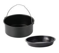 Cooking Made Fun 2 Pezzi Teglia Antiaderente per Torte e Padella per Pizza per F