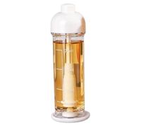 Cooking Oil Sprayer, Refillable Vinegar Mister With Scale Clear Glass 100ml | Even Mist Dispensing, Measured Oil Pump Bottle, Reusable Seasoning Dispenser, For Kitchen Meal Prep, Grilling, Baking Frying