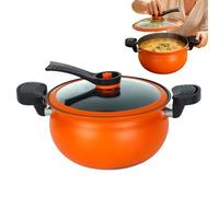 Cooking Pots - Large Pressure Cooker, Non Stick Cooking Pot Sauce Pans with Handles, Quick & Even Heating, Ideal for Soup Pasta Boiling Home Kitchen Electric Induction Cooktop