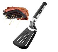 Cooking Spatula Tongs - Food Cooking Kitchen Utensil - Multi-Function Spatula Tongs, for Meat Fish Shrimp Lamb Bread Pizza Bacon Vegetable Pancake BBQ