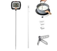 Cooking Temperature Gauge, Kitchen Thermometer, Deep Fry Meter