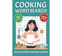 Cooking Word Search Puzzle Book: 50 Easy-to-Read Puzzles about Cooking, Food, Ingredients, and More | 6x9 inches, 100 pages | Relax, Focus, and Recharge