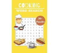Cooking Word Search Puzzle book: Fun and Relaxing Word Searches about Recipes, Ingredients, and Kitchen Delights | 6x9 inches, 110 Pages | Perfect Gift for Food Lovers, Home Cooks, and Puzzle Fans