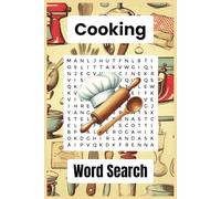Cooking Word Search Puzzle Book: Word Searches with Easy to Print about Recipes, Ingredients, Kitchen Tools, and more | 6x9 inches, 110 pages | 50+ Puzzles ... Gift for Chefs, Foodies, and Home Cooks