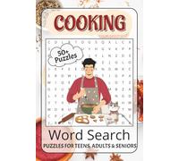 Cooking Word Search Puzzle Book: Word Searches with Easy to Read Print about Cooking, Food and Kitchen Tools and More | 6x9 inches, 110 pages | 50+ ... Gifts for Vacations, Holidays and Free Times