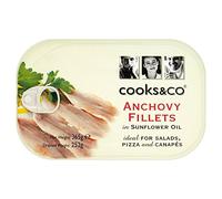 Cooks & Co Filetti Di Acciughe In Olio Di Semi Di Girasole (365g) (Confezione da 2)