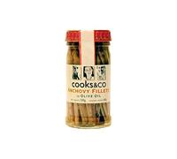 Cooks & Co Filetti Di Acciughe In Olio D'Oliva (100g) (Confezione da 2)