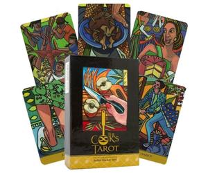 COOK'S Tarocco Mazzo Carte Libro Set Schiffer Publishing Judith Mackay Stirt New