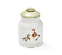 Cooksmart Buttercup Farm - Zuccheriera in ceramica con coperchio, design moderno, zuccheriera con coperchio, perfetta per qualsiasi cucina