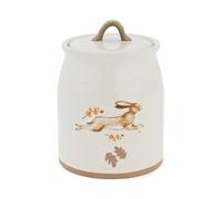 Cooksmart Forest Fable, contenitore in ceramica da cucina, design britannico, stampa animali del bosco, contenitore in gres resistente, accessorio elegante e pratico per la cucina di fattoria