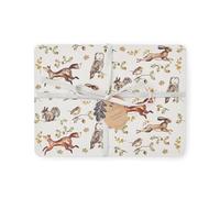 Cooksmart Forest Fable, set di 4 tovagliette in sughero, design britannico, stampa animali del bosco, resistenti al calore e durevoli, stoviglie eleganti e pratiche, facili da pulire