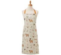 Cooksmart Grembiuli da cucina dal design britannico per donne e uomini, 100% cotone, grembiule da cucina con tasche, dal design moderno, per donne e uomini, tipi di cucina