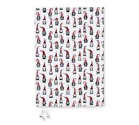 Cooksmart Set di strofinacci e formine natalizi dal design britannico | Asciugamani natalizi e taglierina per le festività natalizie | Strofinaccio natalizio con taglierina per tutti i tipi di cucine