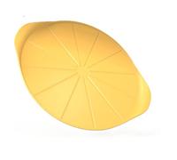 COOKUT Il fantastico piatto per pizza con tazza pizza - Dimensioni: 33 cm - Colore mango (giallo)
