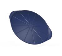 COOKUT Il fantastico piatto per pizza con tazza pizza - Dimensioni: 33 cm - Mirtillo (blu)