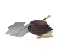 COOKUT KIT CUCINA CON MANICO AMOVIBILE MOKA