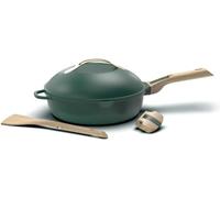 COOKUT - La Favolosa padella 8 in 1-24 cm - Un unico utensile che sostituisce padella, padella, casseruola, casseruola - Con 2 manici rimovibili, cestello vapore/frittura, spatola in legno - CANOPEE