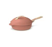 COOKUT - La Favolosa Padella 8 in 1 'Piccolo Modello 24 cm' - Utensile Multifunzione: Padella, Casseruola - 2 Maniglie Rimovibili, Cestello Vapore/Frittura, Spatola