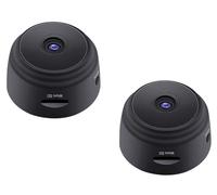 cookx 2Pcs Pixicam Magnetic Mini Security Camera,Pixicam Security Camera,Night Vision Motion Detection Security Cam Covert Cameras with App,Pixicam Mini 1080p HD Wireless Magnetic Security Camera