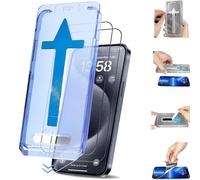 cookx Crystalshield Screen Protector - Dust Free Without Bubbles for iPhone 15 14 13 12 11 PRO Max,Crystalshield Screen Protector (Privacy,for iPhone 11)