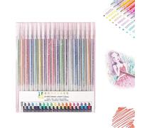 cookx Strengthfully Pens,Strengthfully Markers,1.0 Mm,Strengthfully Glitter Gel Pens Set,Glitter Gel Pen Set Strengthfully,Photographw Glitter Gel Pens,Strengthfully Glitter Pens (18 PCS)