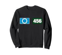 Cool 456 Code Number "O" Say Yes Illustration Graphic Design Felpa
