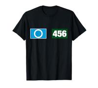 Cool 456 Code Number "O" Say Yes Illustration Graphic Design Maglietta