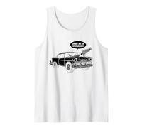 Cool 56 Muscle Car Design Dammi Tutti i Tuoi Soldi Cartoon Canotta