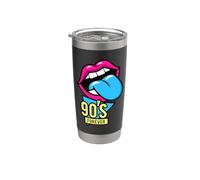 Cool 90's Forever, design grafico vintage retrò che torna agli anni '90 Bicchiere termico in acciaio inox doppia parete